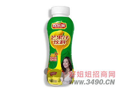 欢乐家芒果汁饮料380ml